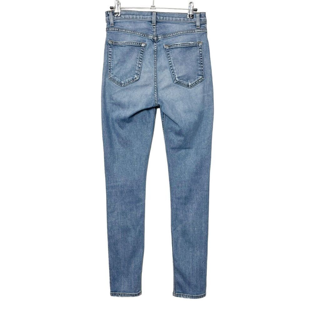 Reformation High Skinny Jeans Women's 26 Rhine Medium Wash Stretch Eco Modern View 3